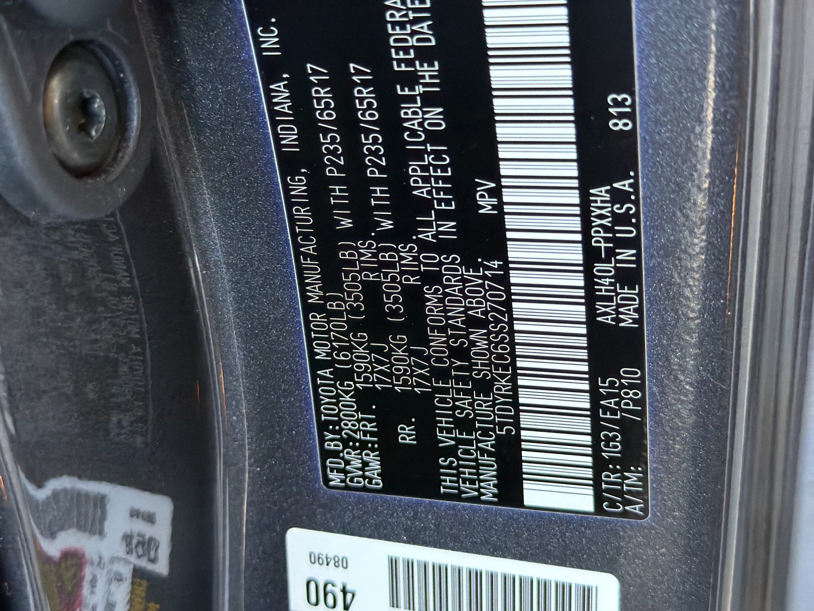 Used 2025 Toyota Sienna XLE FWD image 28