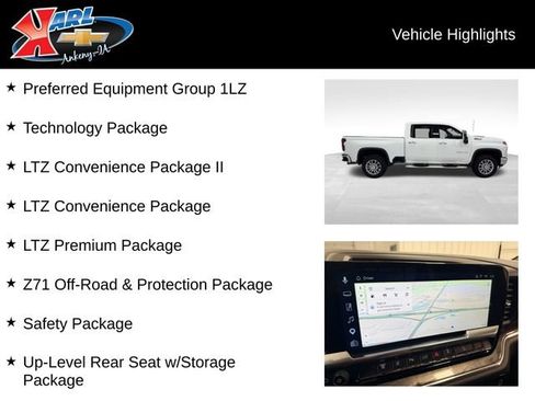 Certified 2025 Chevrolet Silverado 3500 LTZ w/ LTZ Premium Package AWD/4WD image 2
