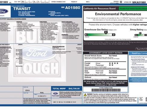 Used 2021 Ford Transit 250 Medium Roof RWD image 5