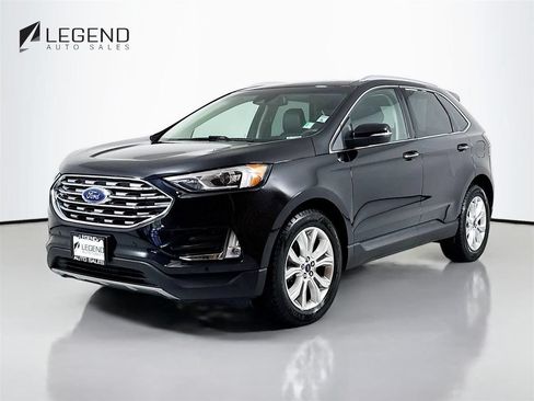 Used 2020 Ford Edge Titanium w/ Cargo Accessory Package FWD image 1