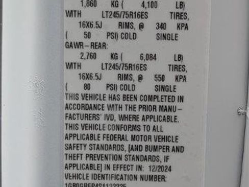 New 2025 Chevrolet Express 3500 w/ Power Convenience Package image 32