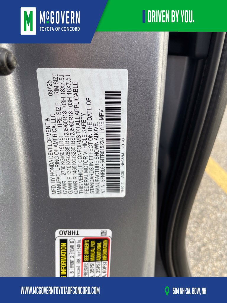 Used 2026 Honda Odyssey EX-L image 41