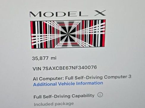 Used 2022 Tesla Model X Plaid AWD/4WD image 2
