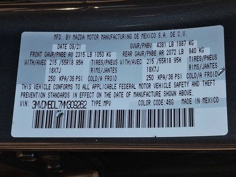 Used 2021 MAZDA CX-30 AWD 2.5 S w/ Premium Package image 24