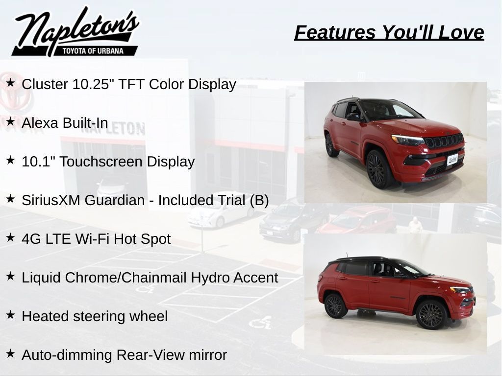 Used 2023 Jeep Compass High Altitude AWD/4WD image 25