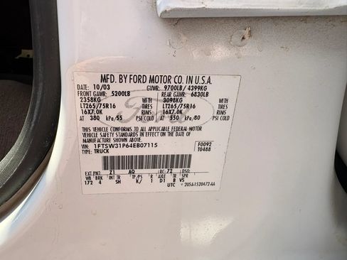 Used 2004 Ford F350 Lariat AWD/4WD image 31