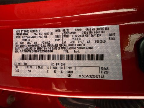 Used 2023 Ford F250 Lariat w/ Sport Appearance Package AWD/4WD image 21