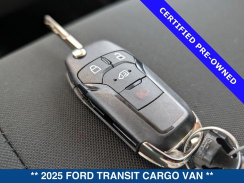 Certified 2025 Ford Transit 250 Low Roof w/ Exterior Upgrade Package RWD image 29