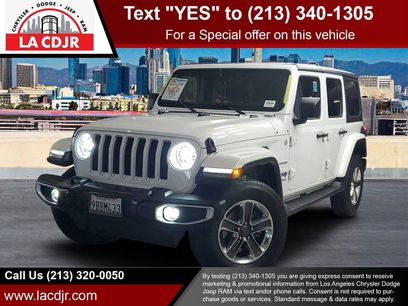 Used 2022 Jeep Wrangler Unlimited Sahara w/ LED Lighting Group