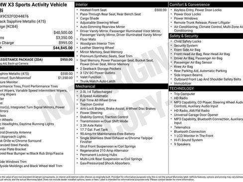 Used 2015 BMW X3 xDrive28i AWD/4WD image 6