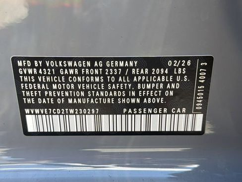 New 2026 Volkswagen GTI Autobahn FWD image 30