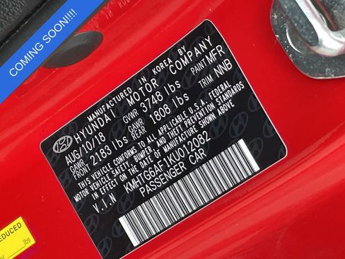 Used 2019 Hyundai Veloster 2.0 Premium FWD image 30