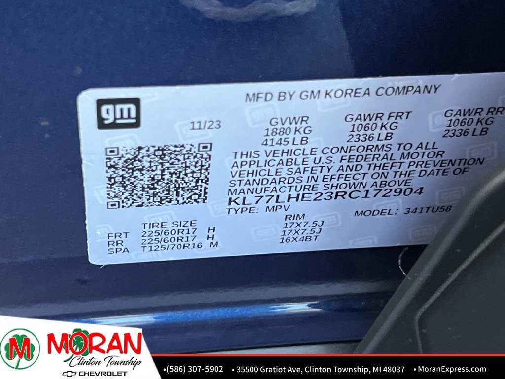 Certified 2024 Chevrolet Trax LT w/ Driver Confidence Package FWD image 18