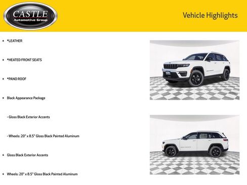 New 2025 Jeep Grand Cherokee Limited w/ Black Appearance Package image 3