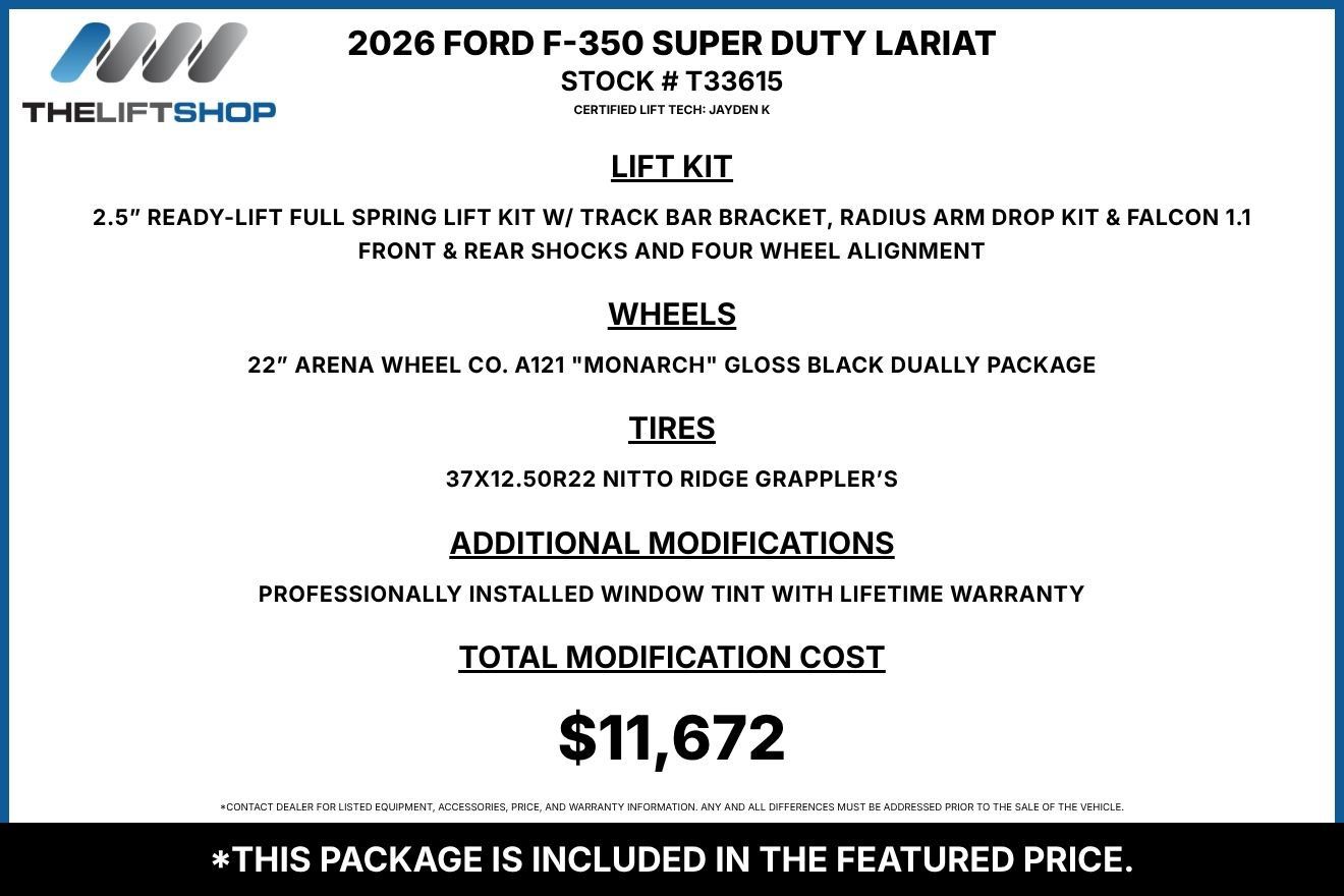 Used 2026 Ford F350 Lariat AWD/4WD image 2