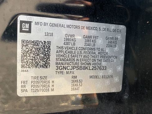 Used 2019 Chevrolet Trax LT w/ Driver Confidence Package image 31