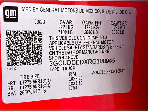 Used 2024 Chevrolet Silverado 1500 Custom Trail Boss w/ LPO, Dark Essentials Package image 30