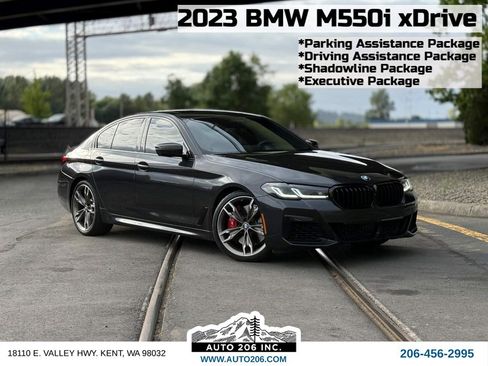 Used 2023 BMW M550i xDrive w/ Executive Package AWD/4WD image 1