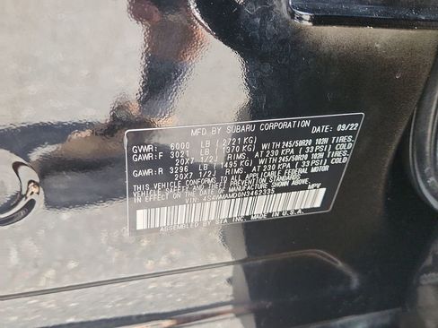 Used 2022 Subaru Ascent Limited image 19