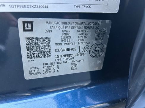 Used 2019 GMC Sierra 1500 AT4 image 34