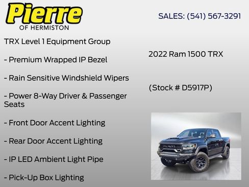 Used 2022 RAM 1500 TRX AWD/4WD image 12