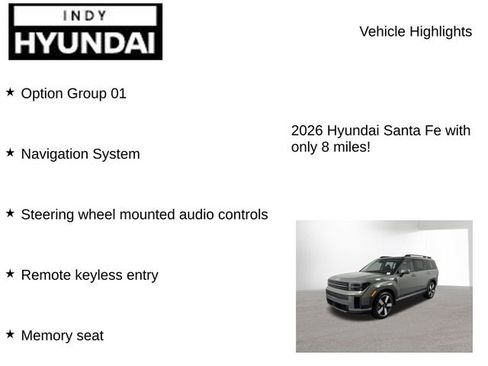 New 2026 Hyundai Santa Fe Limited AWD/4WD image 7