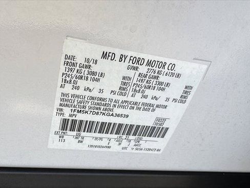 Used 2019 Ford Explorer XLT FWD image 23