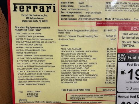Used 2022 Ferrari Roma RWD image 32