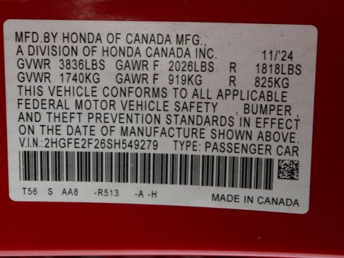 Used 2025 Honda Civic LX image 38