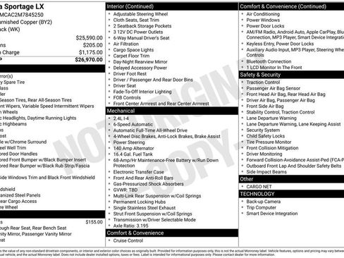 Used 2021 Kia Sportage LX image 25