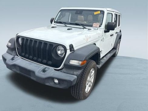 Used 2021 Jeep Wrangler Unlimited Sport w/ Sun And Sound Package AWD/4WD image 3
