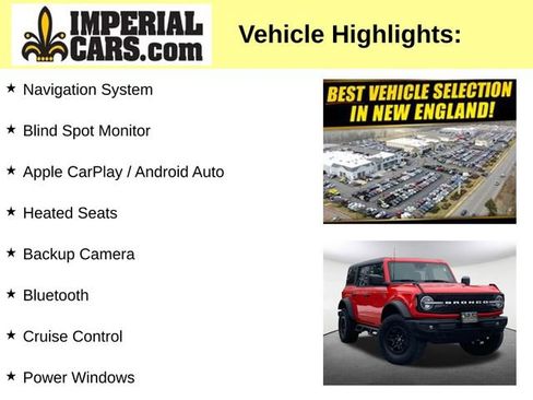 Used 2022 Ford Bronco Wildtrak AWD/4WD image 8