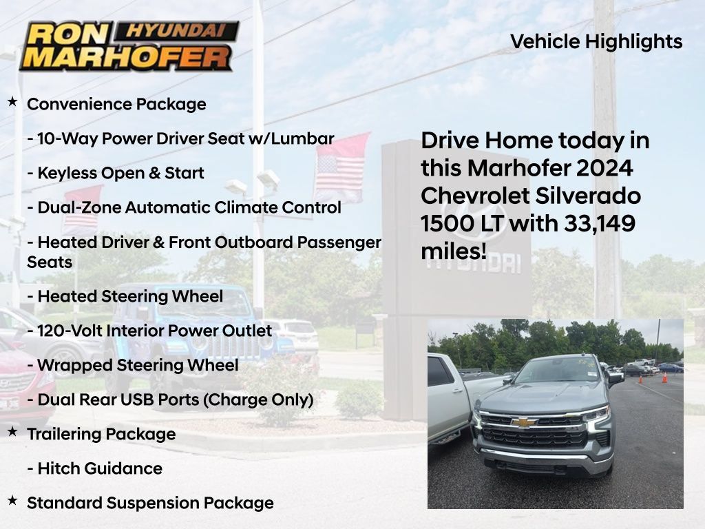 Used 2024 Chevrolet Silverado 1500 LT AWD/4WD image 8