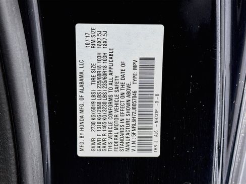 Certified 2018 Honda Odyssey EX-L image 35