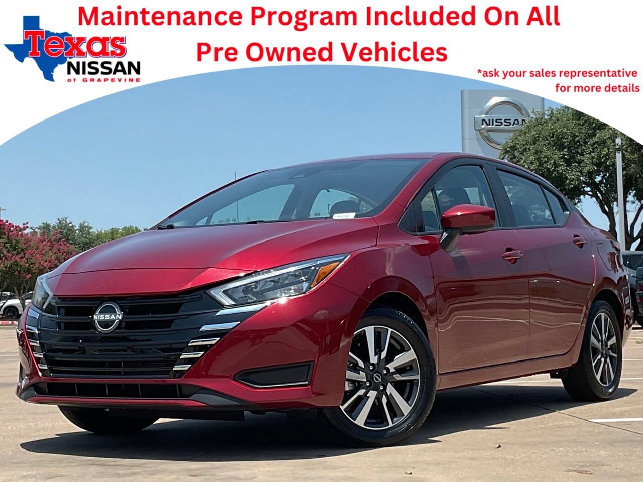 Used 2025 Nissan Versa SV FWD image 1