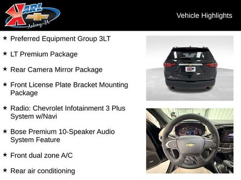 Certified 2023 Chevrolet Traverse LT w/ LT Premium Package image 2