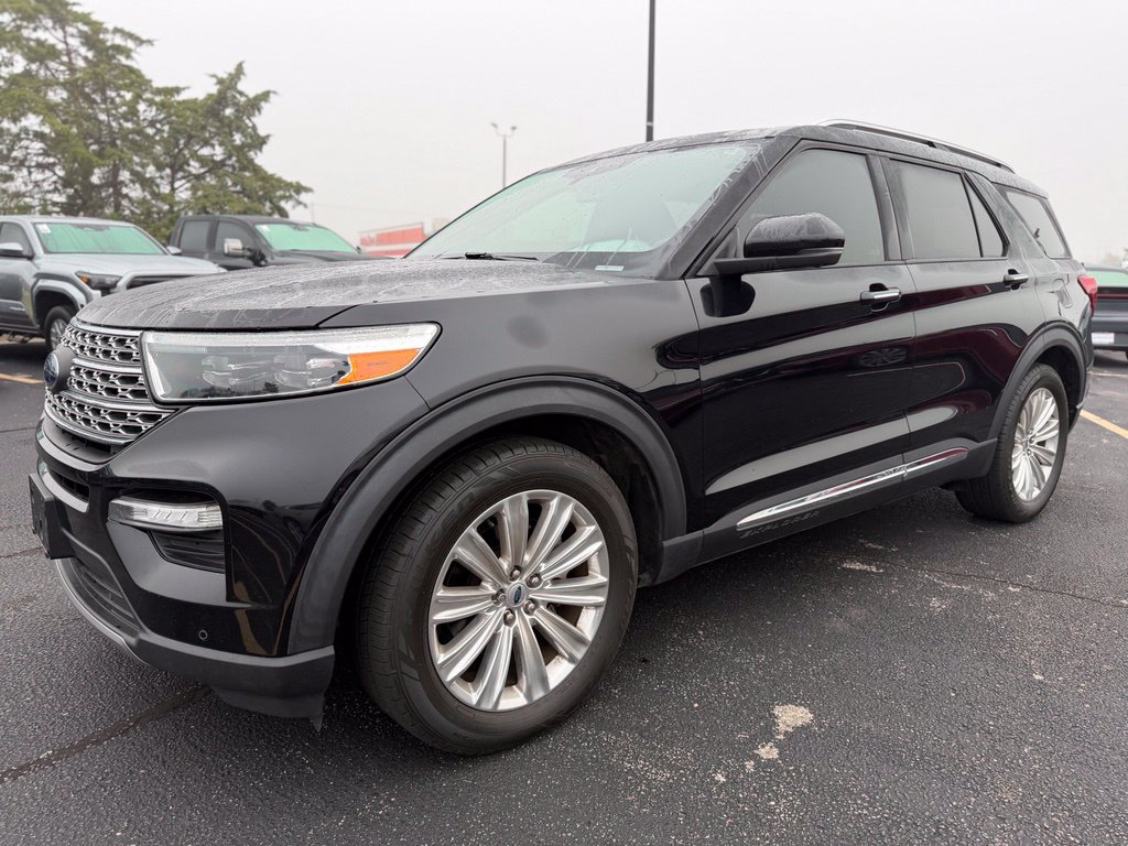 Used 2020 Ford Explorer Limited w/ Class III Trailer Tow Package RWD image 3