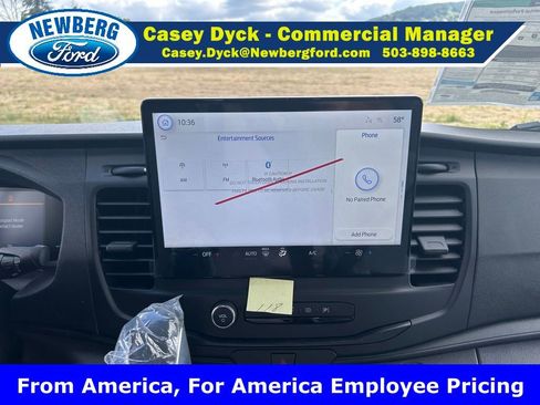 New 2026 Ford Transit 250 148 High Roof w/ Load Area Protection Package RWD image 13