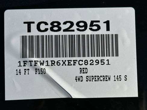 Used 2014 Ford F150 Raptor w/ Equipment Group 801A Luxury image 15