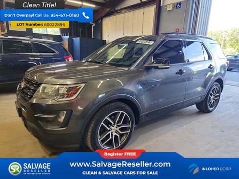Used 2016 Ford Explorer Sport w/ Equipment Group 401A AWD/4WD image 1
