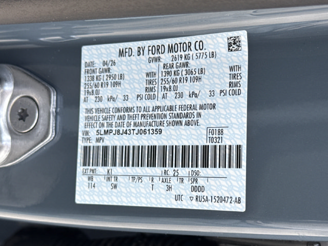 New 2026 Lincoln Nautilus Premier w/ Equipment Group 102A AWD/4WD image 42