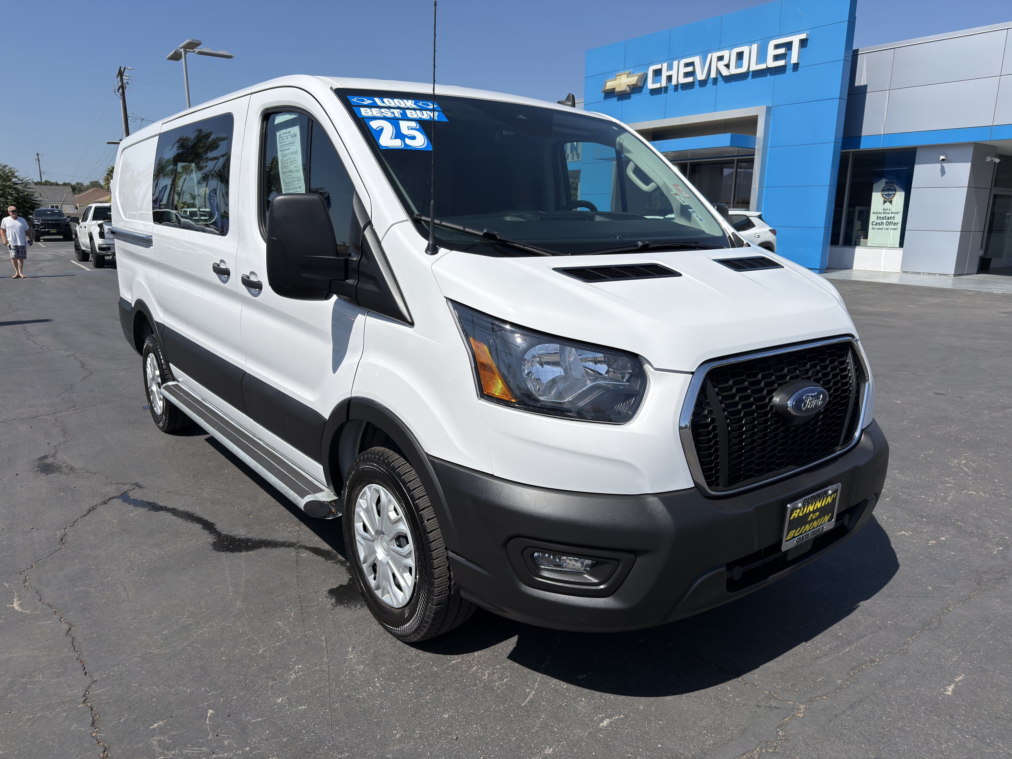 Used 2025 Ford Transit 250 Low Roof w/ Exterior Upgrade Package RWD image 2