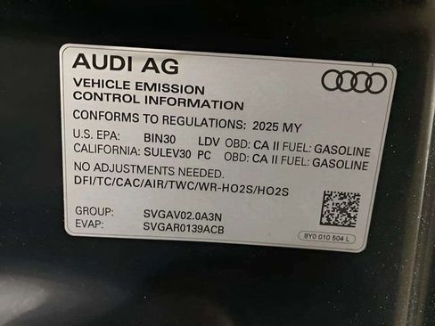 Used 2025 Audi A3 2.0T Premium w/ Convenience Package AWD/4WD image 95