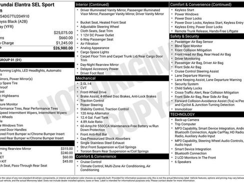 New 2026 Hyundai Elantra SEL Sport Premium FWD image 4