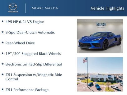 Used 2023 Chevrolet Corvette Stingray Preferred Cpe w/ Z51 Performance Package