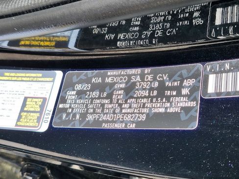 Used 2023 Kia Forte LXS FWD image 28