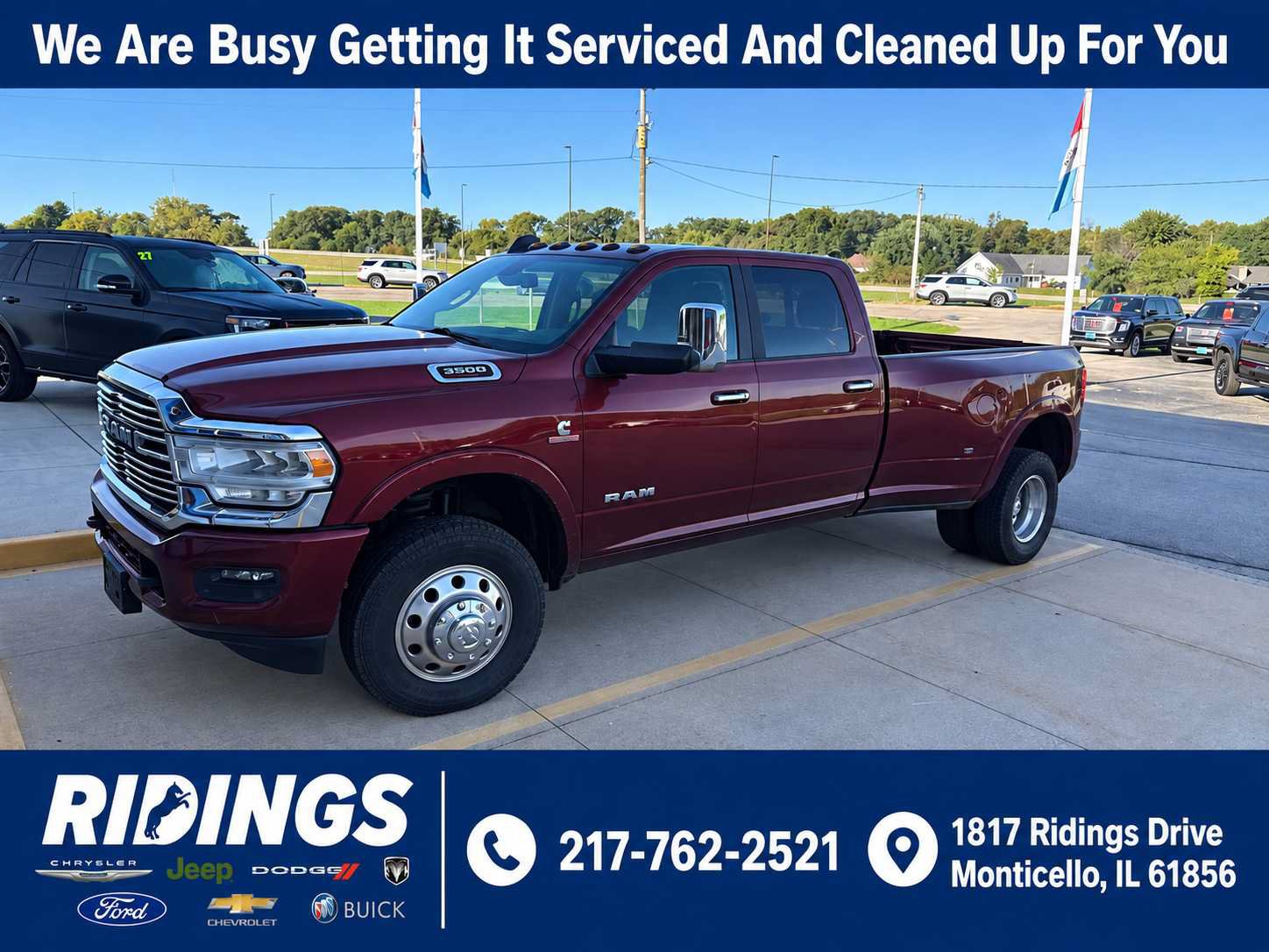Used 2020 RAM 3500 Laramie AWD/4WD image 1