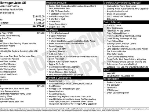 Used 2024 Volkswagen Jetta SE FWD image 5
