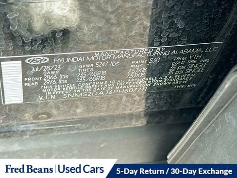 Certified 2023 Hyundai Santa Fe SEL AWD/4WD image 31