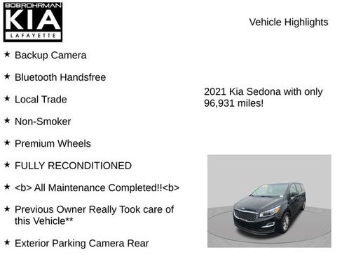 Used 2021 Kia Sedona EX FWD image 8
